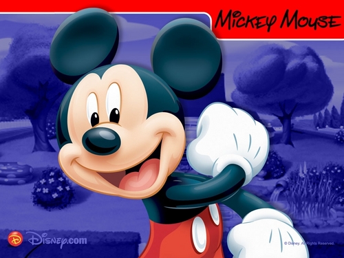  Mickey 老鼠, 鼠标 壁纸