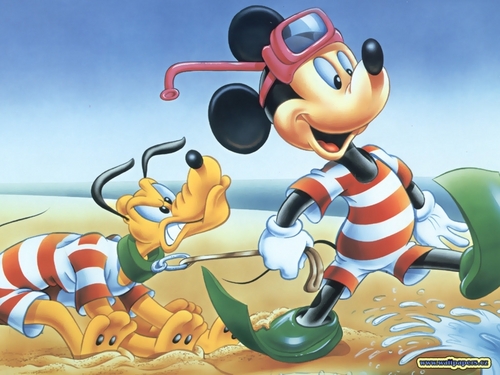  Mickey 쥐, 마우스 바탕화면