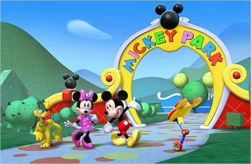  Mickey and Minnie мышь