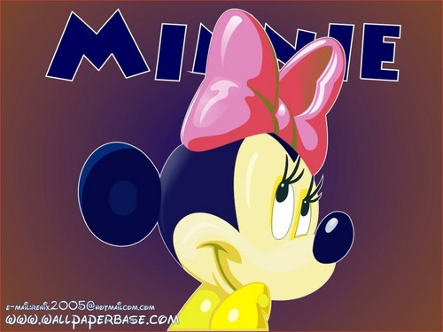  Minnie ماؤس پیپر وال