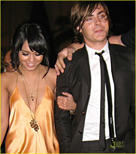  Zac and Vanessa at 音乐电视 Movie Awards after party