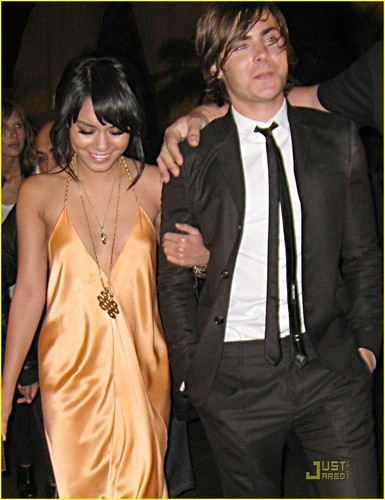  Zac and Vanessa at এমটিভি Movie Awards after party