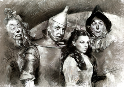 The Wizard Of Oz Portrait