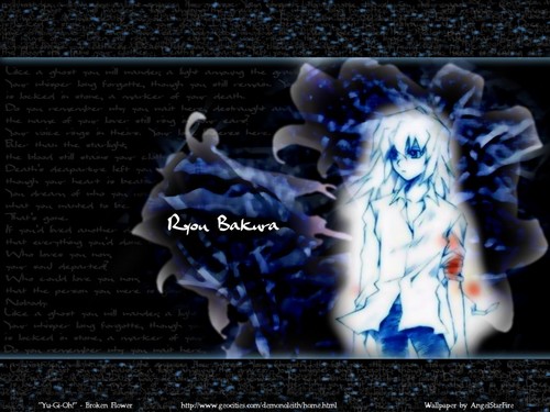  ryou with a blue rose