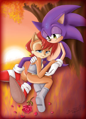  sonic and sally :3