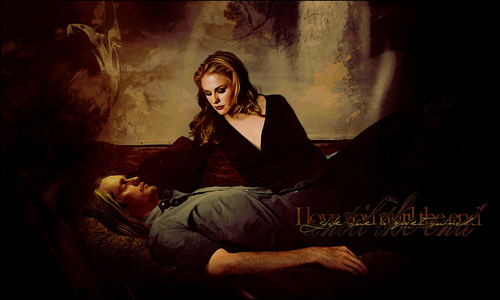 sookie and eric wallpaper