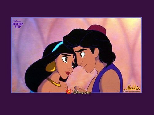 Aladdin and Jasmine Wallpaper