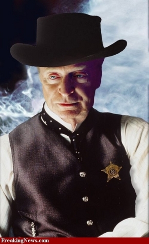  Michael Caine as a Sheriff