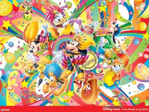Mickey Mouse and Friends Wallpaper