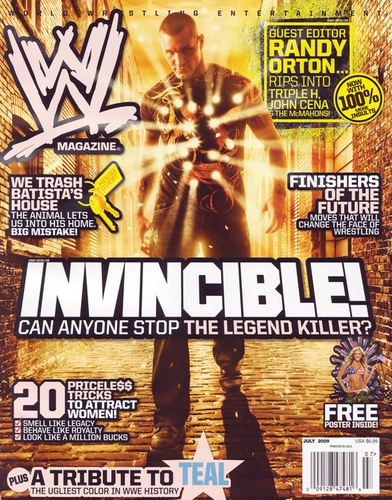  WWE Magazine Cover