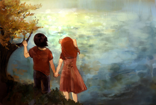  Sev&Lily-by the river
