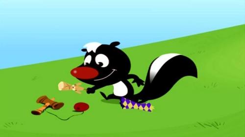  Skunk And His Toys