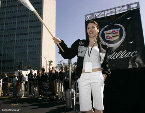  Sophia struik, bush and CMM at the Super Bowl XXXIX - 3rd Annual Cadillac Super Bowl Grand Prix