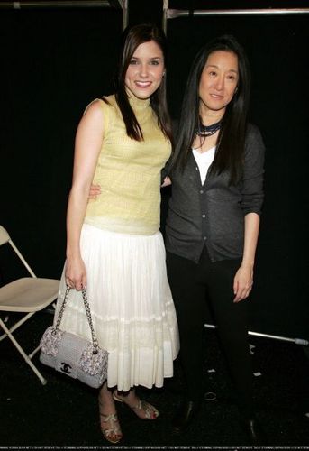  Sophia 부시, 부시 대통령은 at the Olympus Fashion Week - Vera Wang