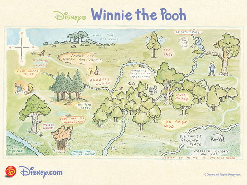 Winnie the Pooh پیپر وال