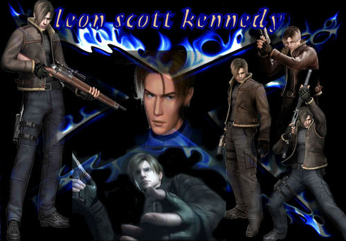  leon s kennedy in blue 火, 消防