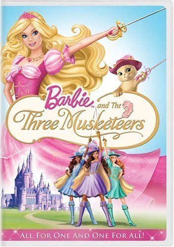  バービー and the Three Musketeers DVD Case