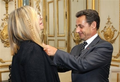 Barbra&Nicholas Sarkozy