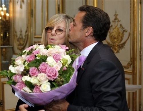  Barbra&Nicholas Sarkozy