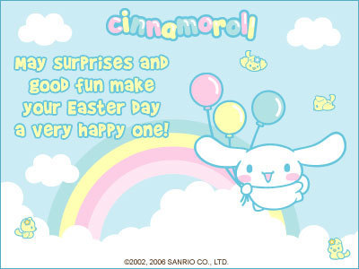  Cinnamoroll Easter E-Card