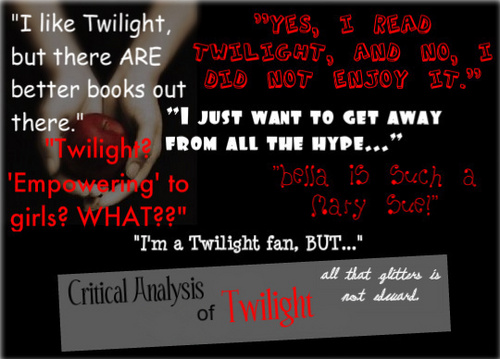  Critical Analysis of Twilight