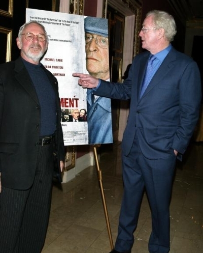  Michael Caine and Norman Jewison