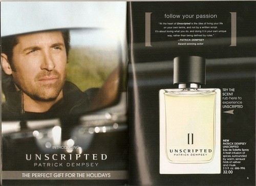  Patrick for Avon cologne- Unscripted