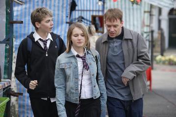 Peter, Lucy and Ian Beale