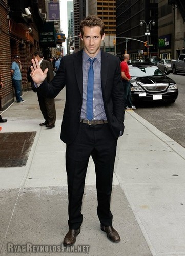  Ryan on Late montrer With David Letterman