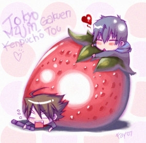 kyouichi and tatsuma strawberry