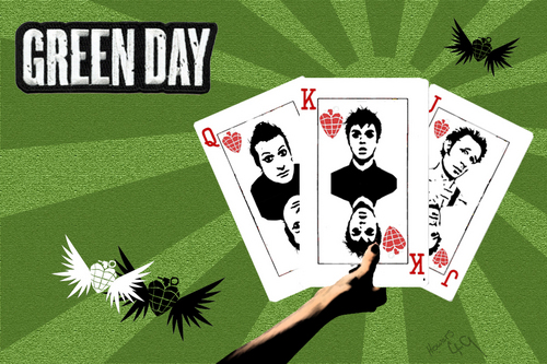  Greenday dinding paper