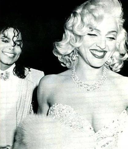  मैडोना and Michael Jackson