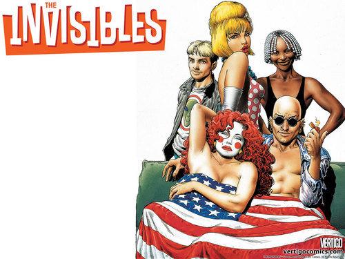  The Invisibles | Official Vertigo karatasi za kupamba ukuta