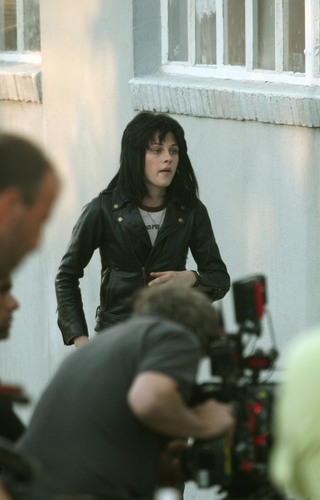  On The Set Of 'The Runaways'