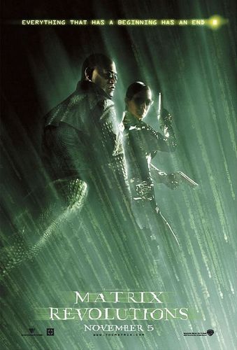  The Matrix Revolutions Poster