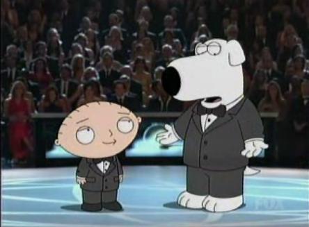  Brian and Stewie at the emmys