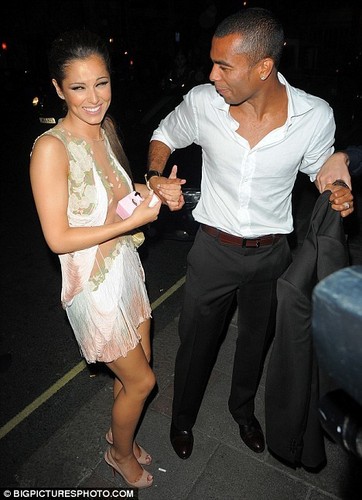  Cheryl wearing Alexander McQueen at her 26th Birthday party