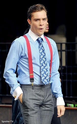  Ed on the set of GG (June 29)