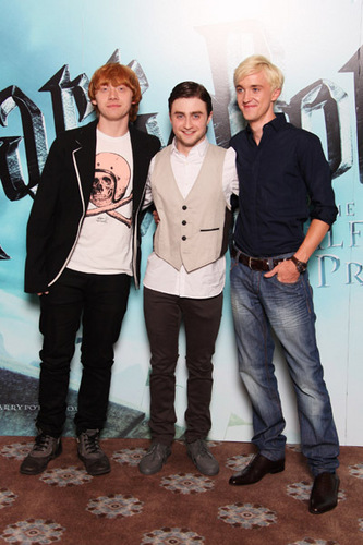  HP and the Half-Blood Prince লন্ডন Photocall