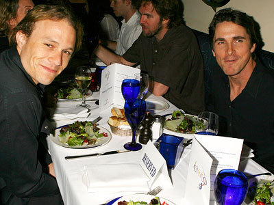  Heath with Christian Bale