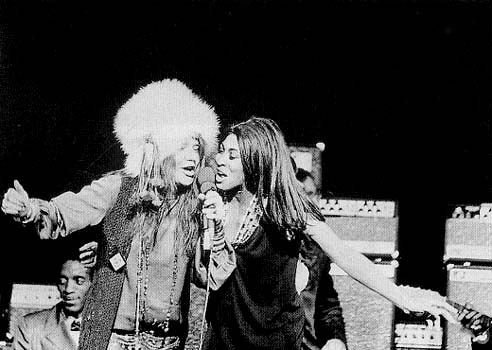 Janis with Tina Turner