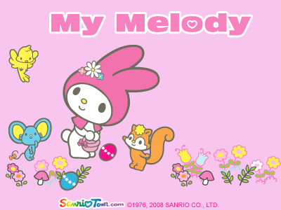  My Melody Easter e-Card (Full View Please)