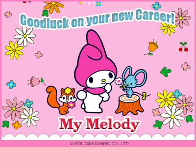  My Melody e-Card