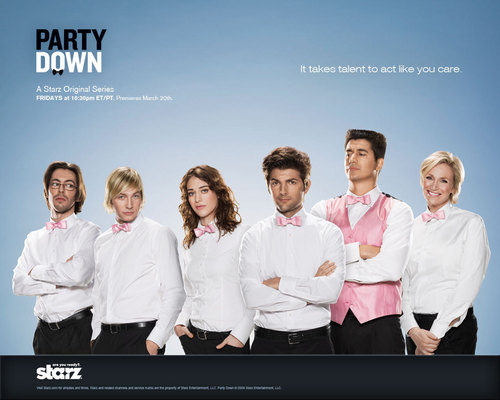  Party Down Обои