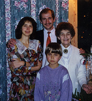 alex with his family