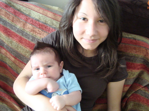  me and my nephew : D