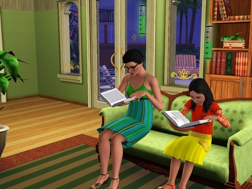  sims 3 - Steel family