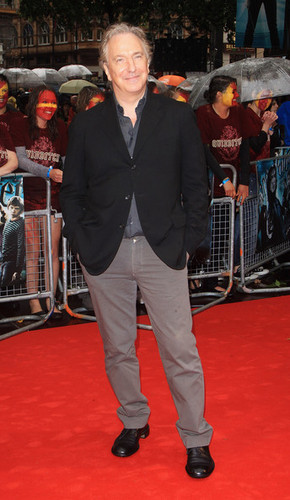  Alan Rickman - Harry Potter And The Half-Blood Prince / লন্ডন Premiere