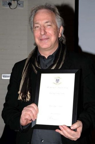  Alan Rickman - James Joyce Award Pictures