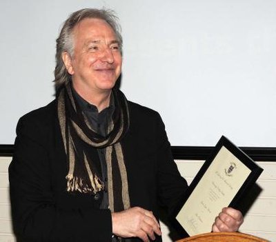  Alan Rickman - James Joyce Award Pictures